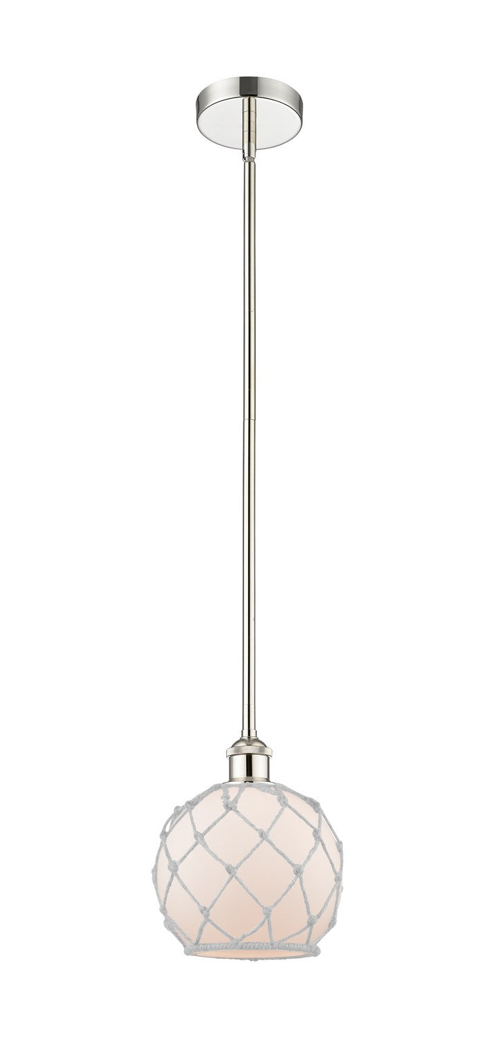 Innovations Edison 616-1S-PN-G121-8RW Pendant Light - Polished Nickel