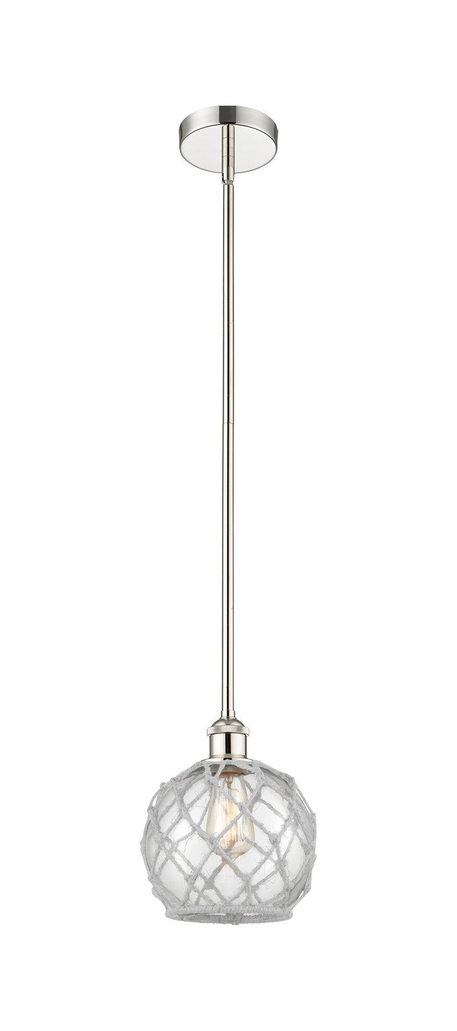 Innovations Edison 616-1S-PN-G122-8RW Pendant Light - Polished Nickel