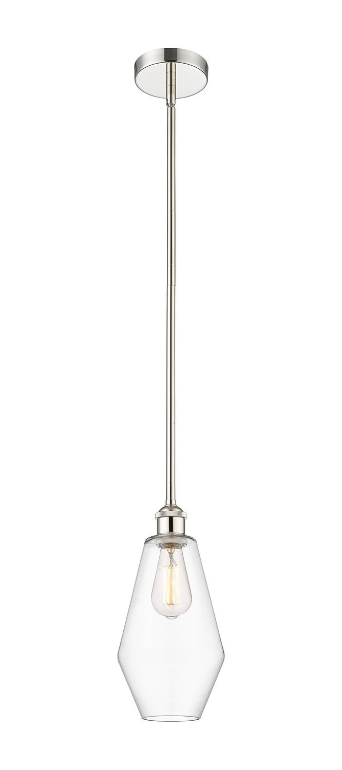 Innovations Edison 616-1S-PN-G652-7 Pendant Light - Polished Nickel