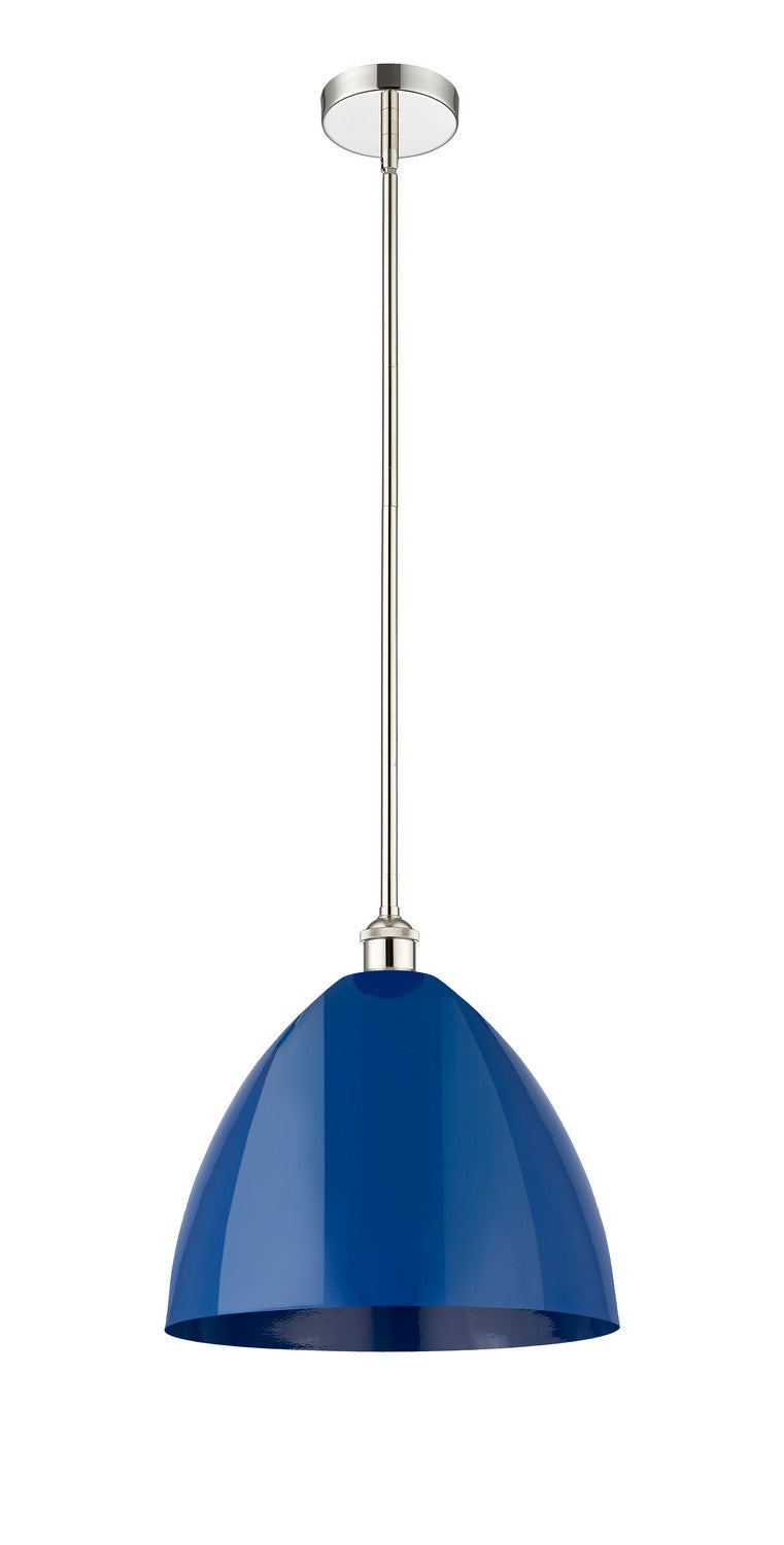 Innovations Edison 616-1S-PN-MBD-16-BL Pendant Light - Polished Nickel