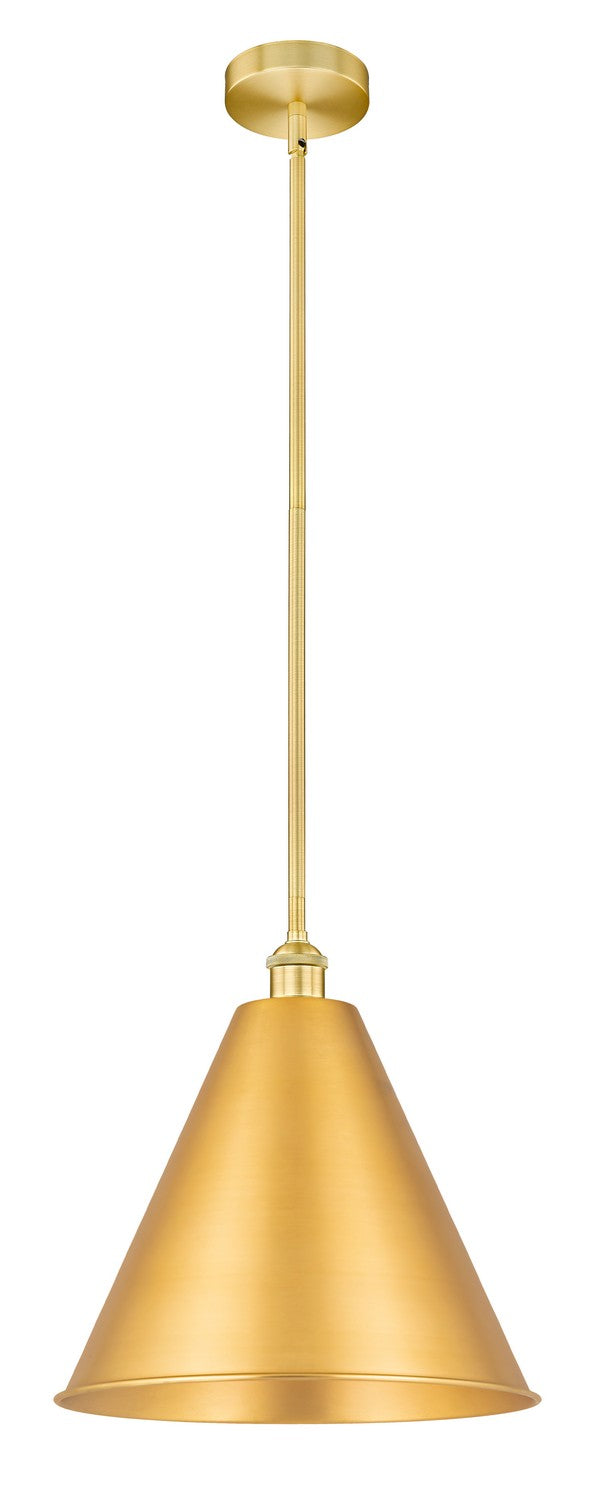 Innovations Edison 616-1S-SG-MBC-16-SG Pendant Light - Satin Gold