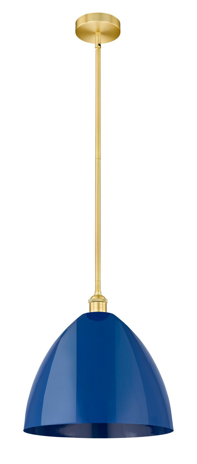 Innovations Edison 616-1S-SG-MBD-16-BL Pendant Light - Satin Gold