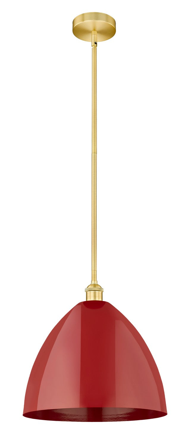 Innovations Edison 616-1S-SG-MBD-16-RD Pendant Light - Satin Gold