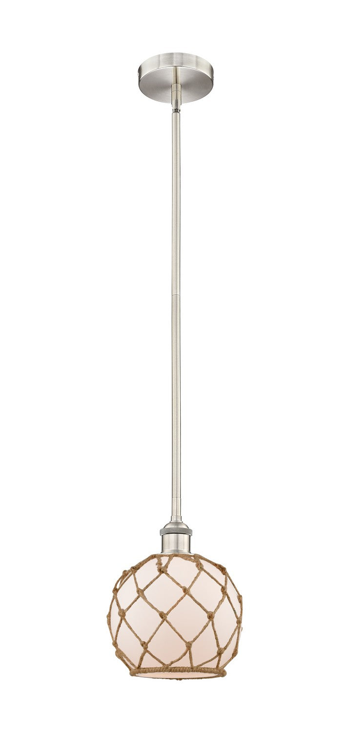 Innovations Edison 616-1S-SN-G121-8RB Pendant Light - Brushed Satin Nickel