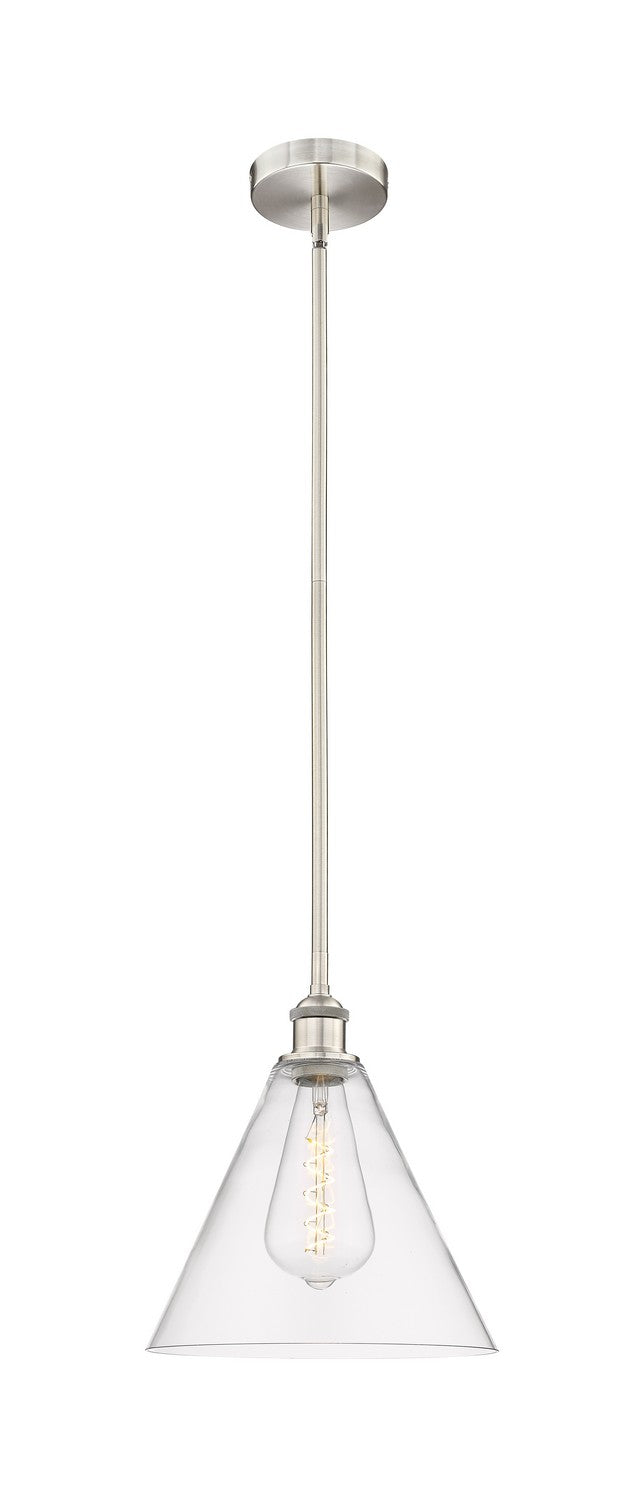 Innovations Edison 616-1S-SN-GBC-122 Pendant Light - Brushed Satin Nickel