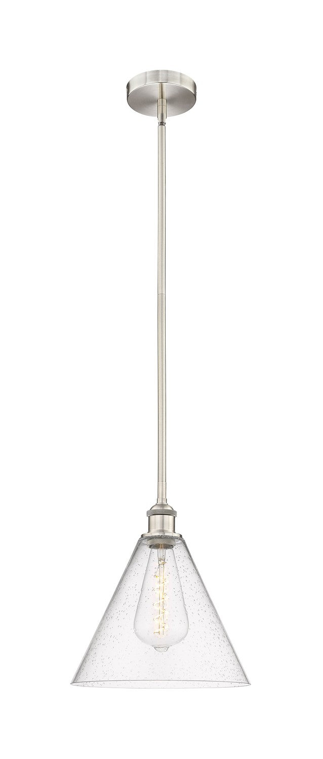 Innovations Edison 616-1S-SN-GBC-124 Pendant Light - Brushed Satin Nickel