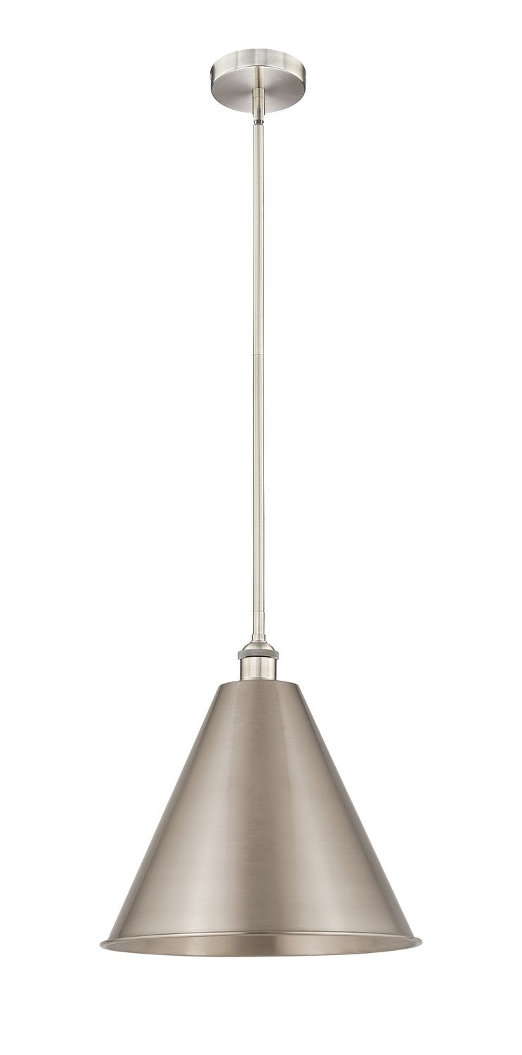 Innovations Edison 616-1S-SN-MBC-16-SN Pendant Light - Brushed Satin Nickel