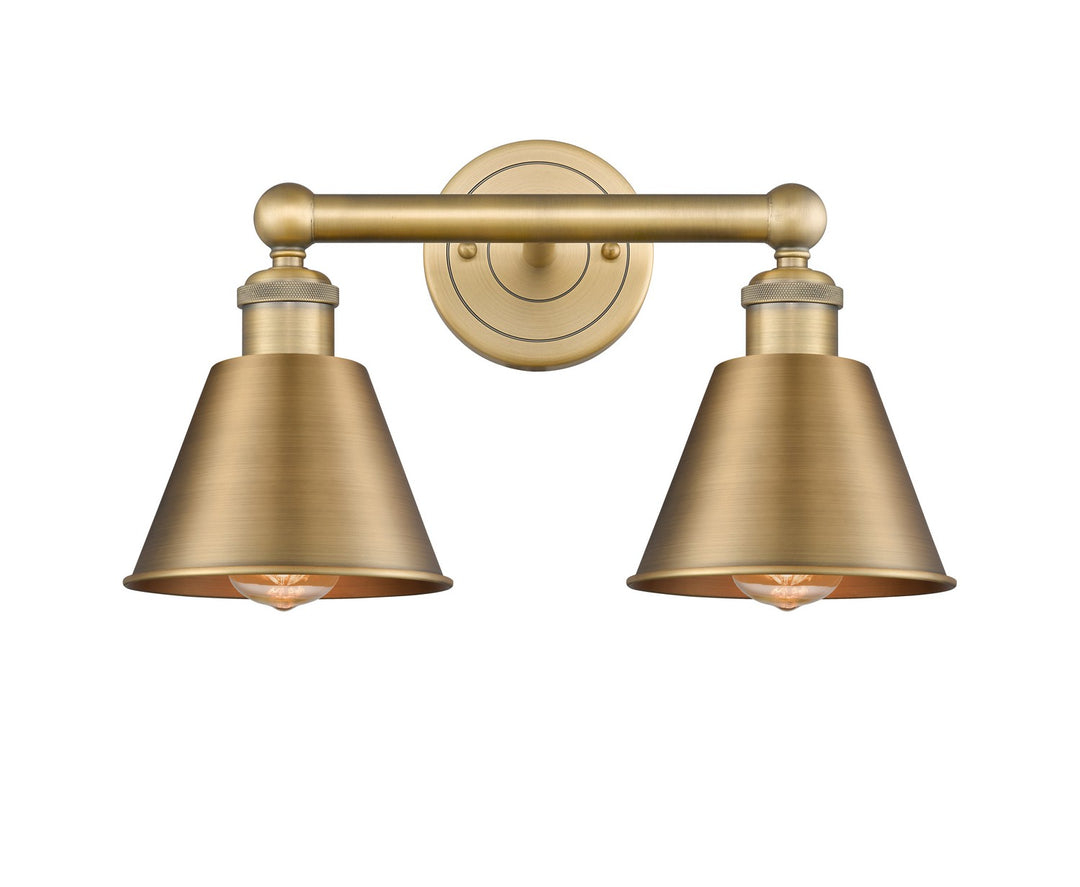 Innovations Ballston 616-2W-BB-M8-BB Bath Vanity Light 16 in. wide - Brushed Brass