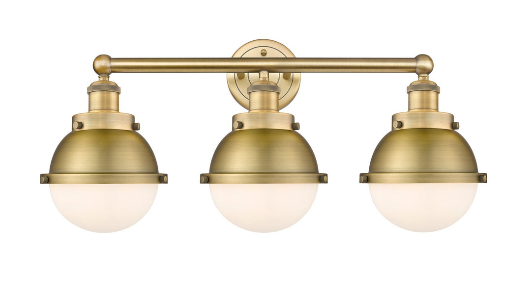Innovations Franklin Restoration 616-3W-BB-HFS-61-BB Bath Vanity Light 26 in. wide - Brushed Brass