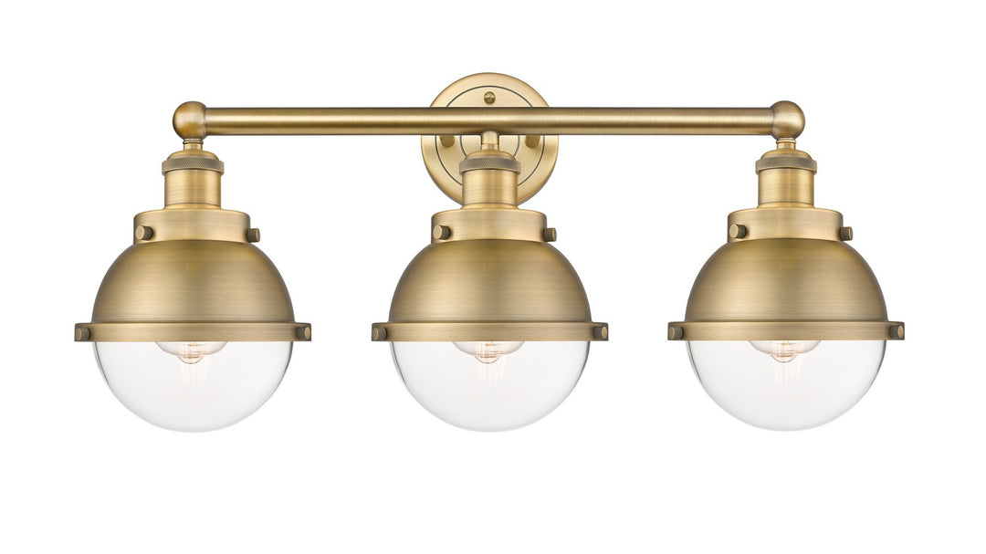 Innovations Franklin Restoration 616-3W-BB-HFS-62-BB Bath Vanity Light 26 in. wide - Brushed Brass