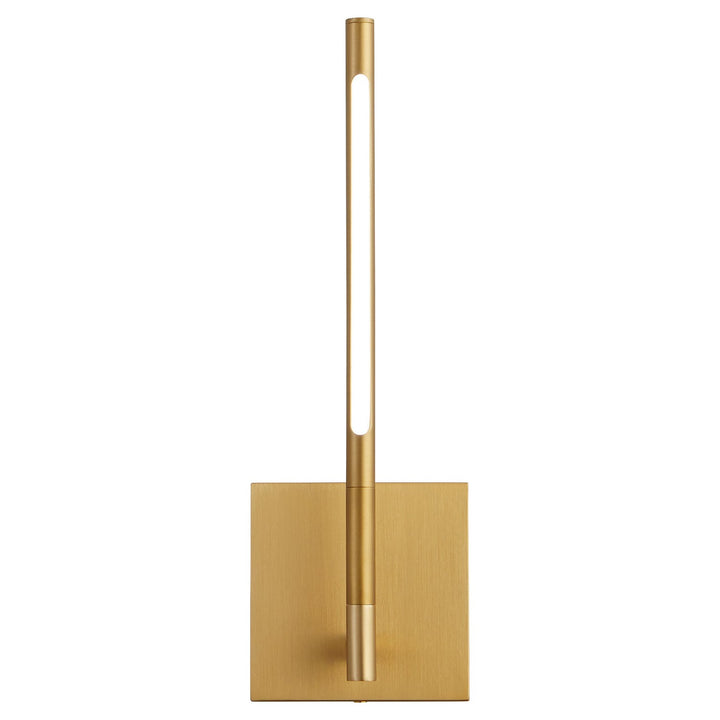 Oxygen Palillos 3-403-40 Wall Sconce Light - Aged Brass