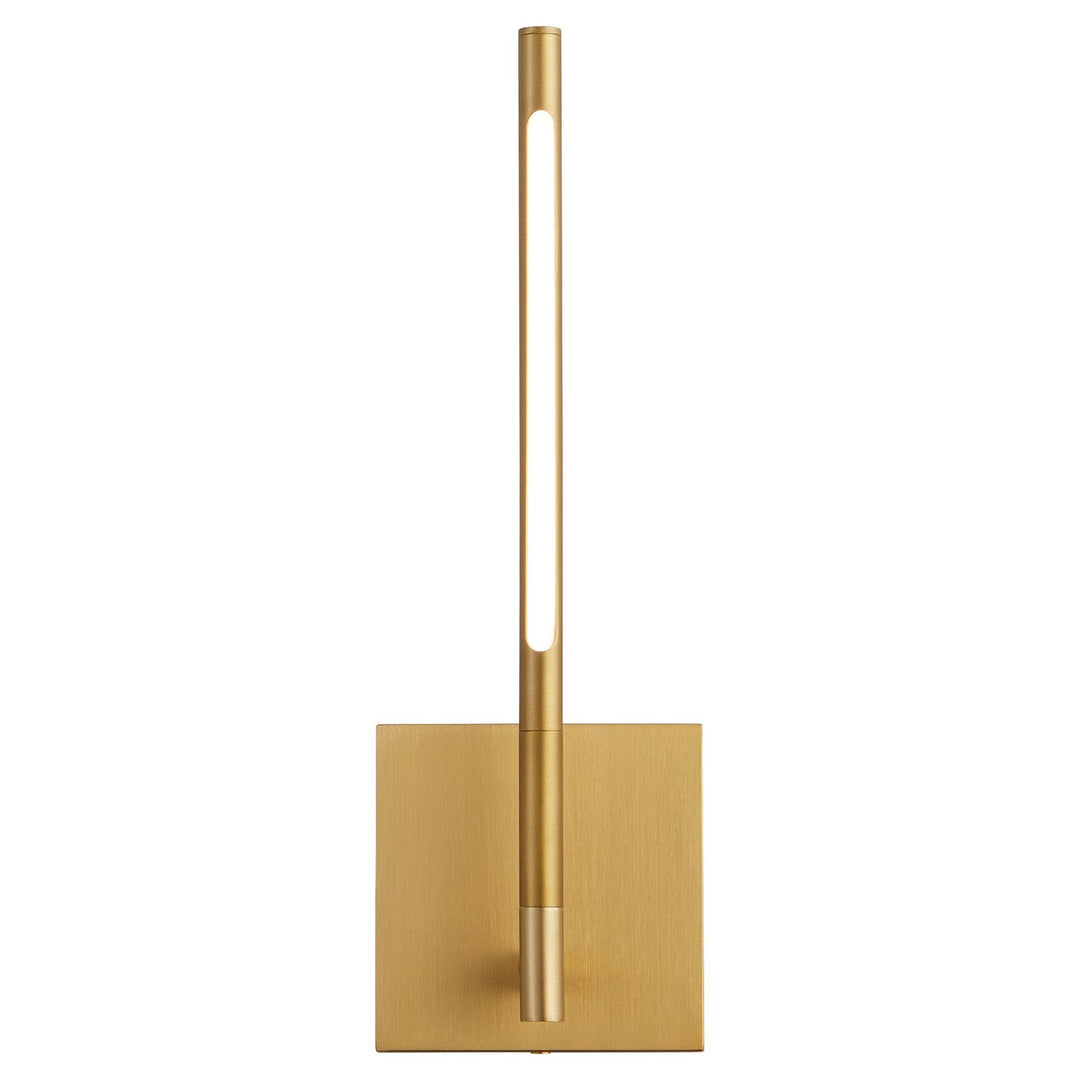 Oxygen Palillos 3-403-40 Wall Sconce Light - Aged Brass
