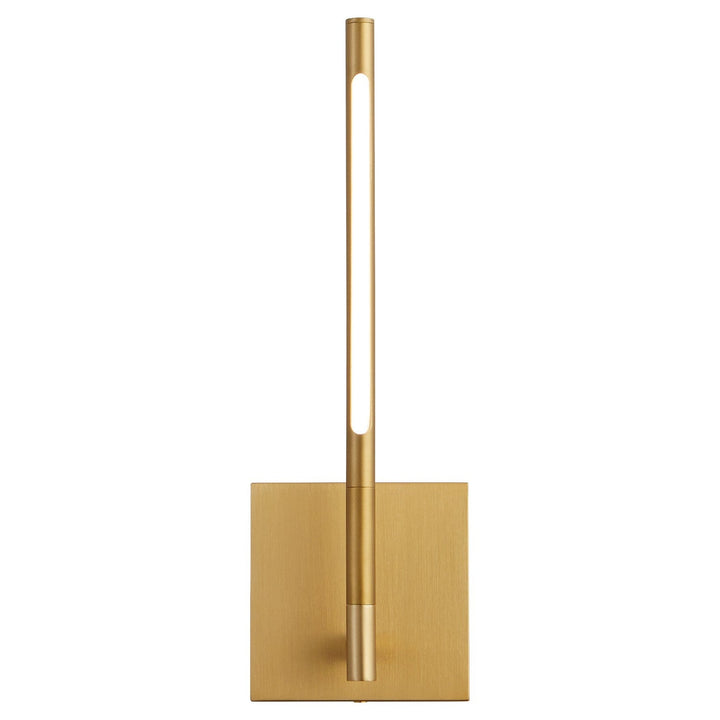 Oxygen Palillos 3-403-40 Wall Sconce Light - Aged Brass