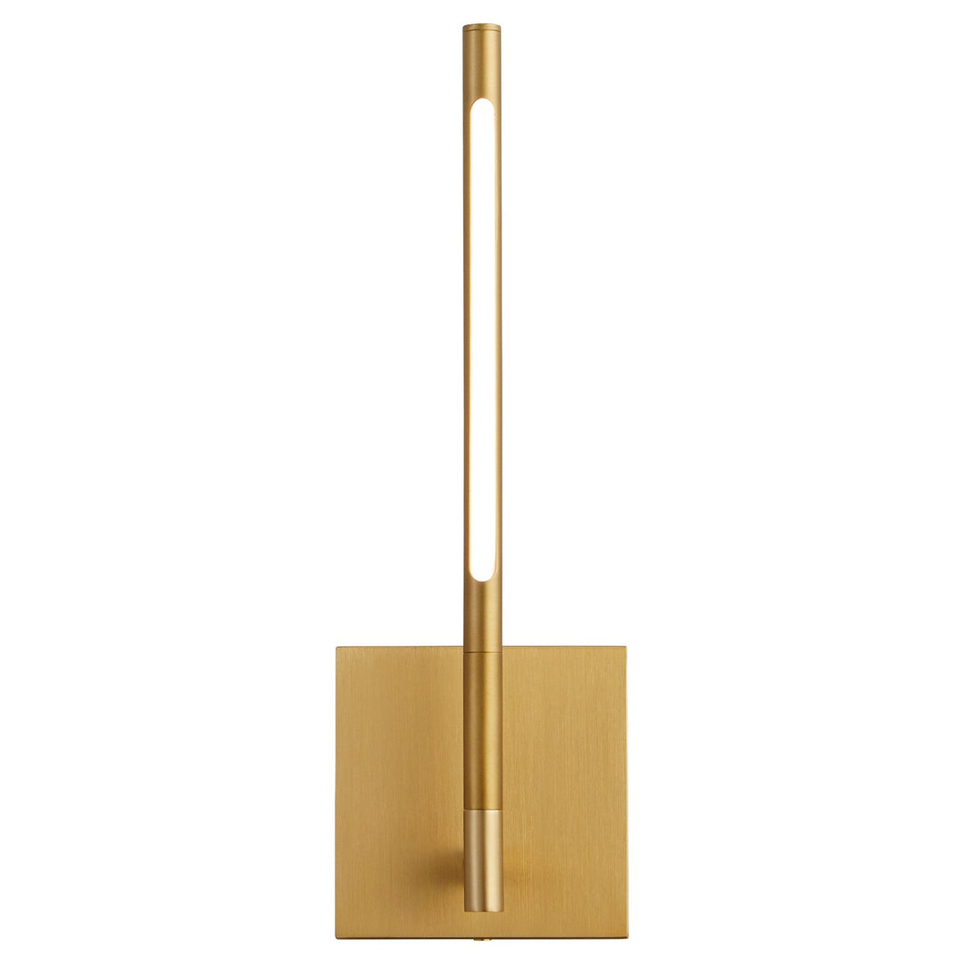 Oxygen Palillos 3-403-40 Wall Sconce Light - Aged Brass