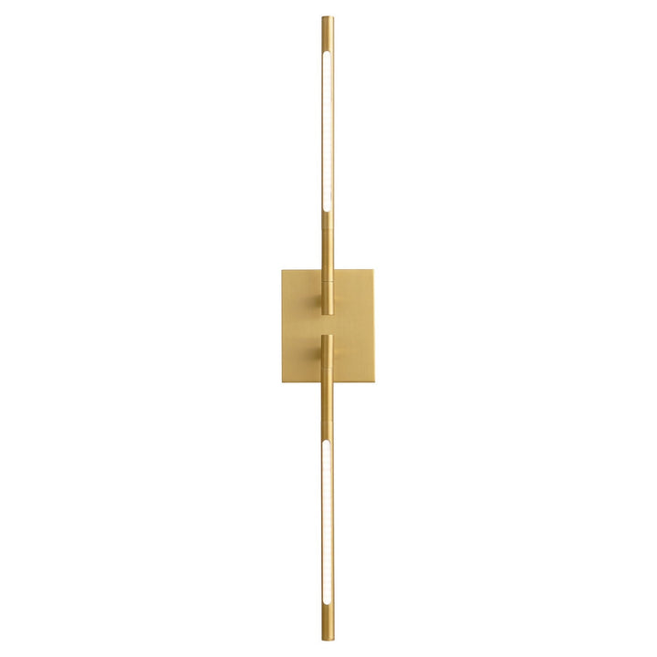 Oxygen Palillos 3-404-40 Wall Sconce Light - Aged Brass
