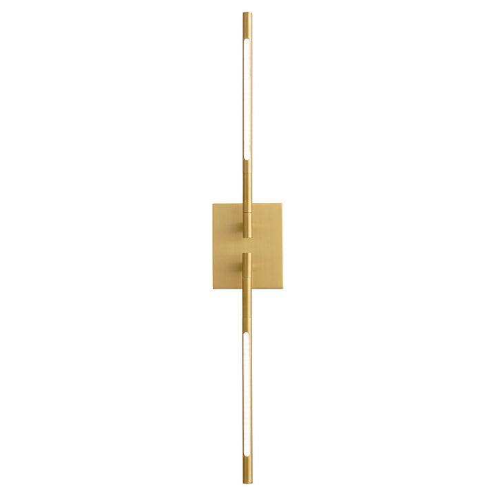 Oxygen Palillos 3-404-40 Wall Sconce Light - Aged Brass