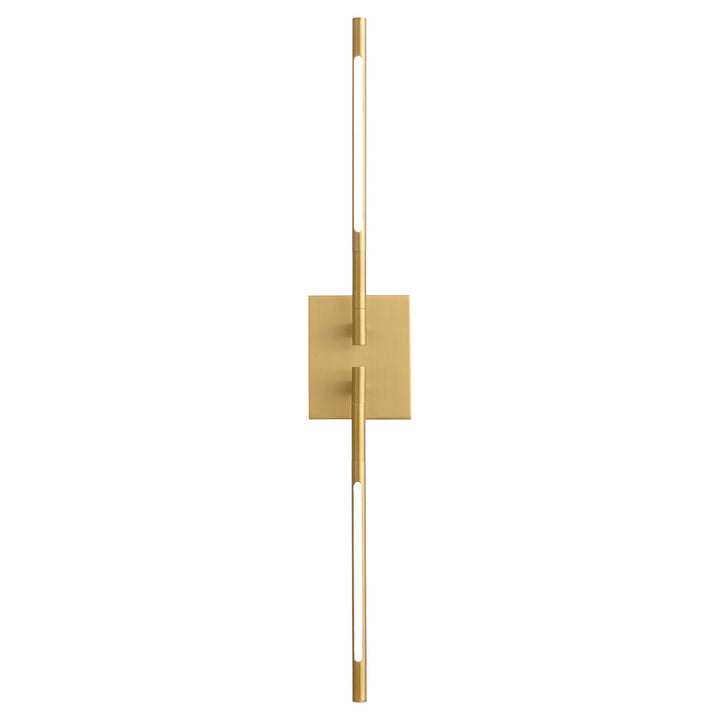 Oxygen Palillos 3-404-40 Wall Sconce Light - Aged Brass