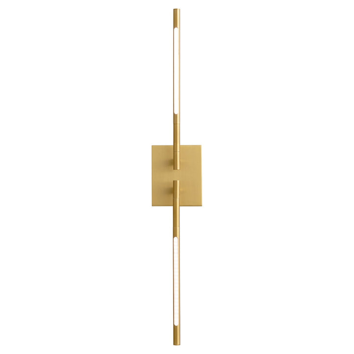 Oxygen Palillos 3-404-40 Wall Sconce Light - Aged Brass