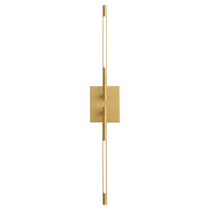 Oxygen Palillos 3-404-40 Wall Sconce Light - Aged Brass