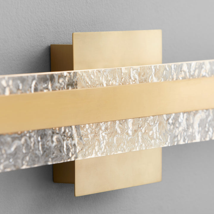 Oxygen Antares 3-5005-40 Bath Vanity Light 36 in. wide - Aged Brass