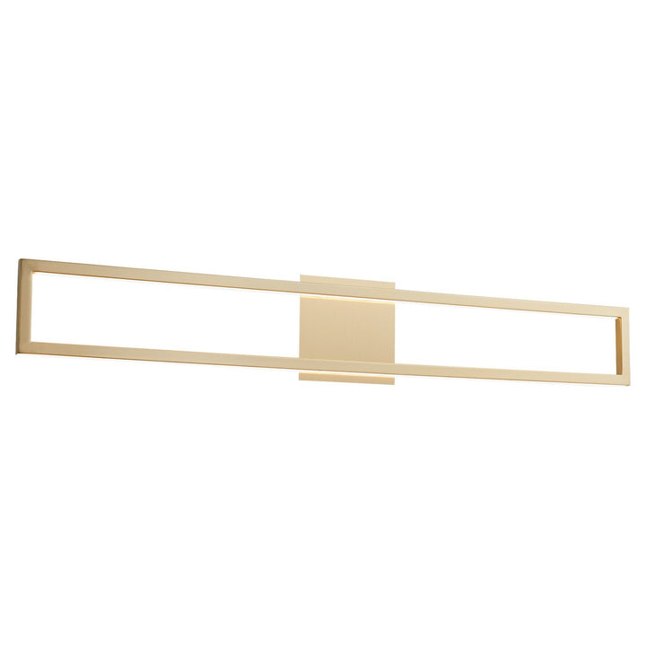 Oxygen Xanni 3-5056-40 Bath Vanity Light 36 in. wide - Aged Brass