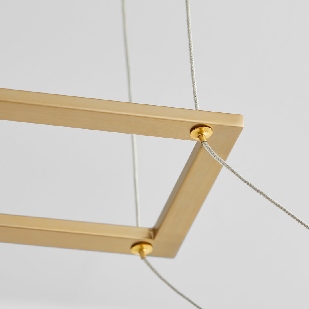 Oxygen Xanni 3-6055-40 Pendant Light - Aged Brass
