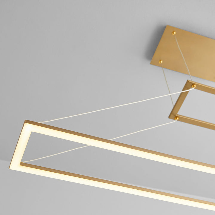Oxygen Xanni 3-6055-40 Pendant Light - Aged Brass