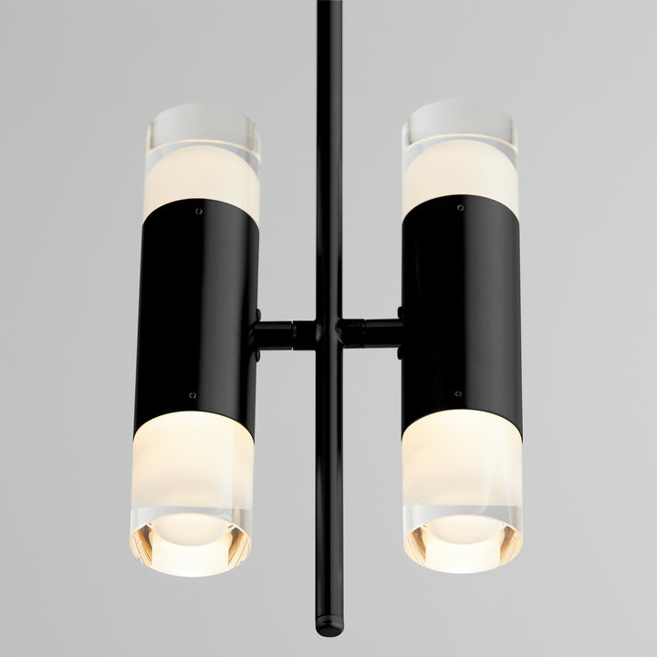 Oxygen Alarum 3-6094-15 Chandelier Light - Black