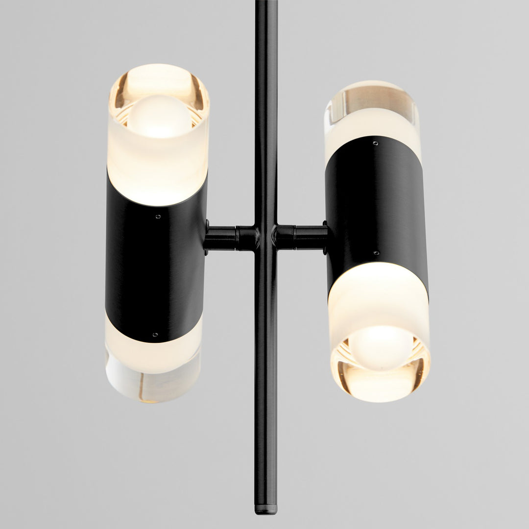 Oxygen Alarum 3-6094-15 Chandelier Light - Black