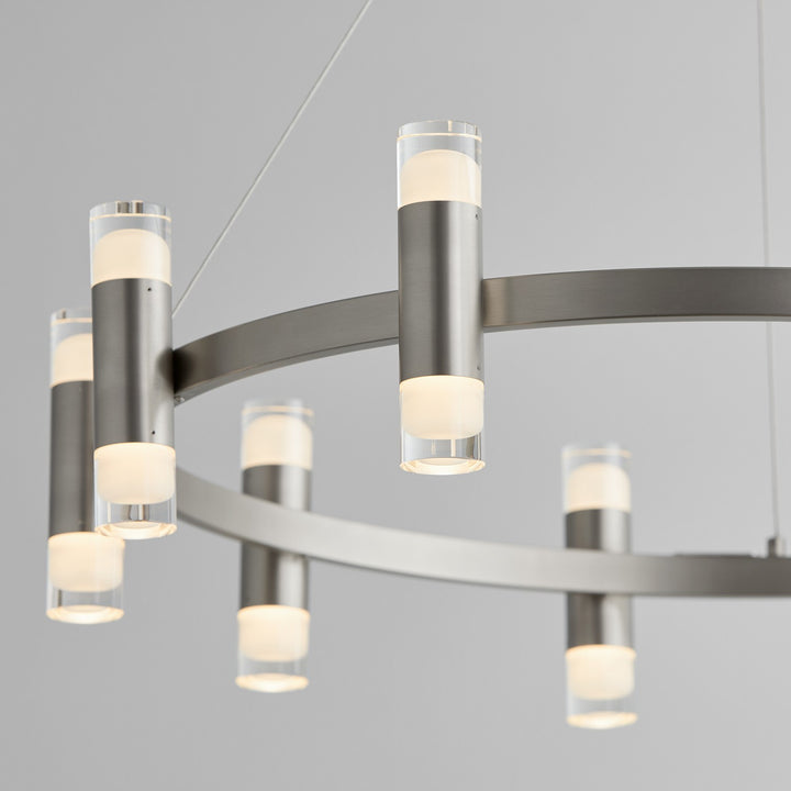 Oxygen Alarum 3-6095-15 Chandelier Light - Black