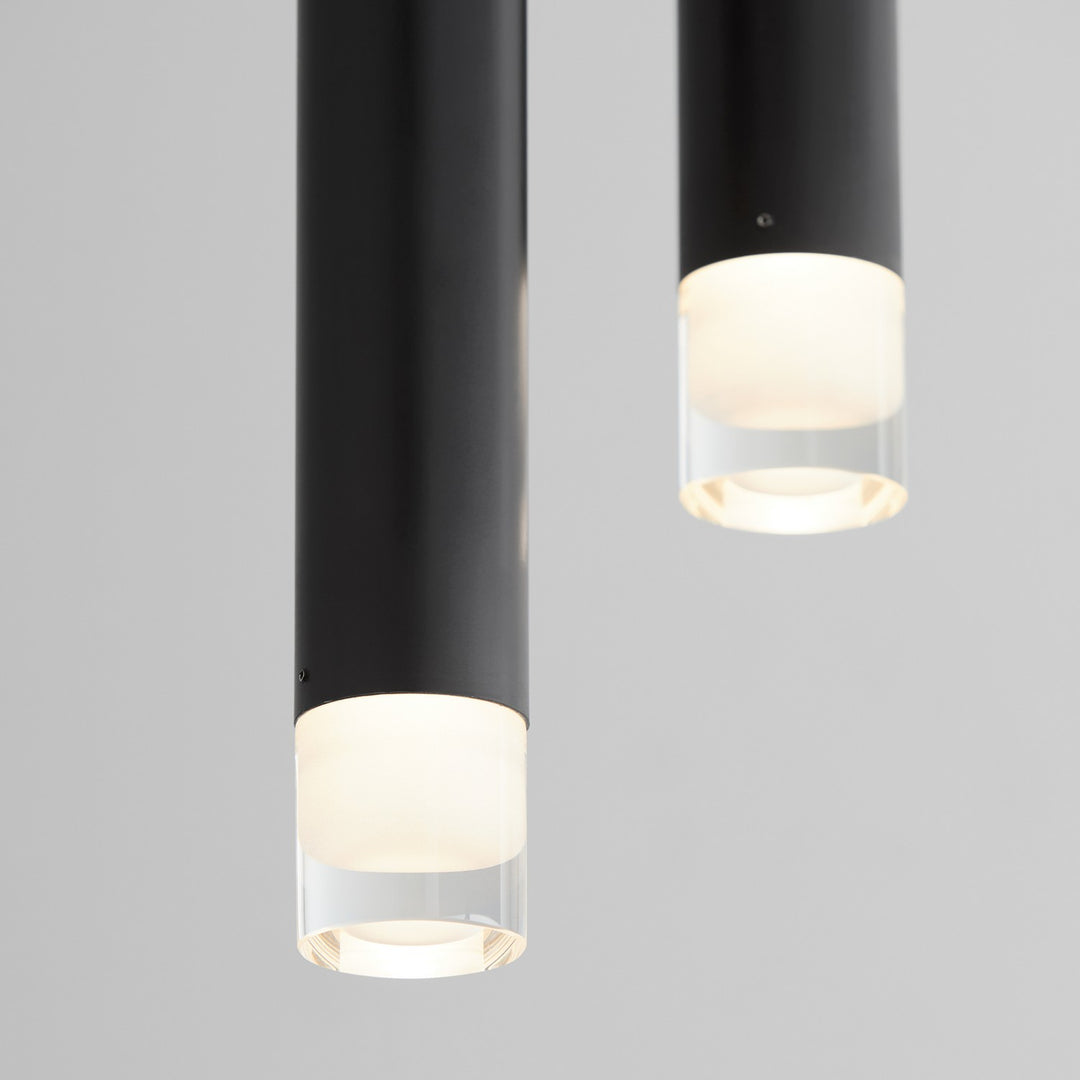 Oxygen Alarum 3-6194-15 Chandelier Light - Black