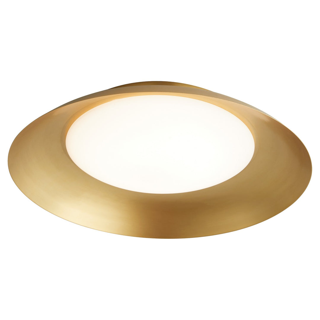 Oxygen Bongo 3-679-40 Ceiling Light - Aged Brass