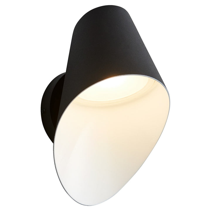 Oxygen 3-738-15 Lottie LED Wall Sconce Light Outdoor Black