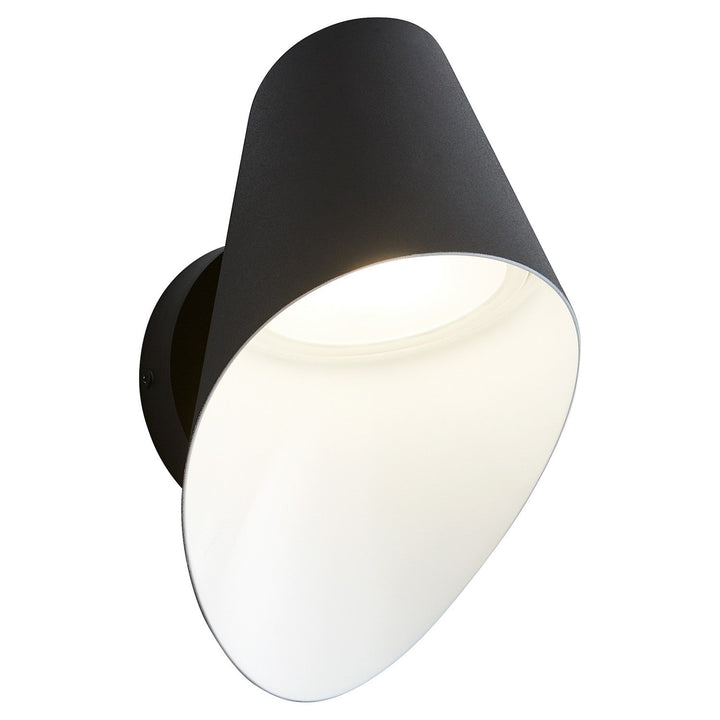Oxygen 3-738-15 Lottie LED Wall Sconce Light Outdoor Black