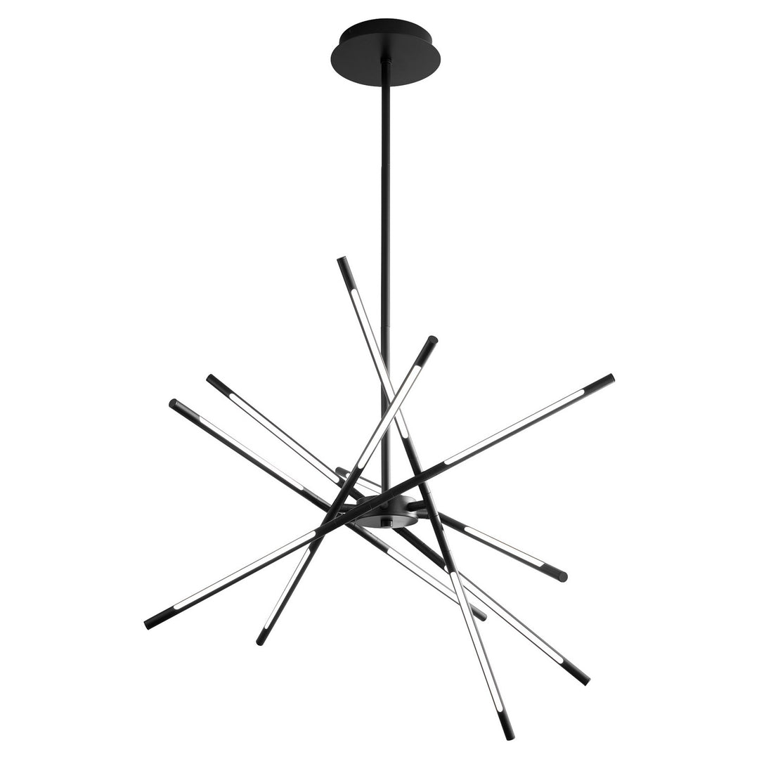 Oxygen Palillos 3-803-15 Chandelier Light - Black