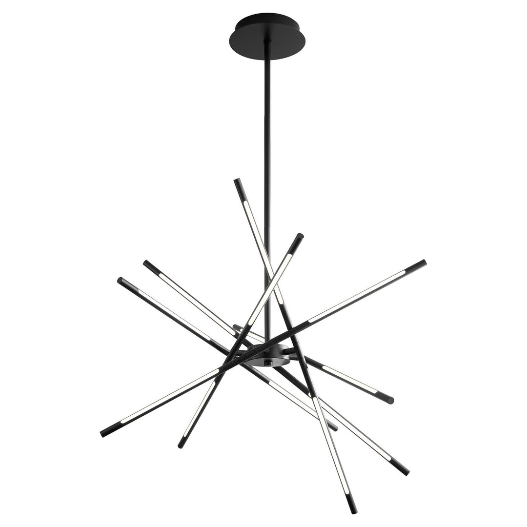 Oxygen Palillos 3-803-15 Chandelier Light - Black