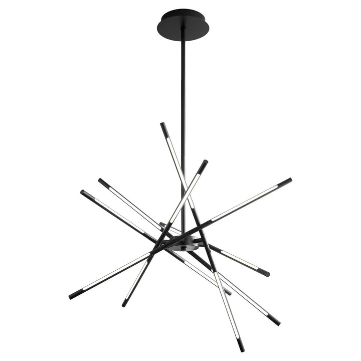 Oxygen Palillos 3-803-15 Chandelier Light - Black