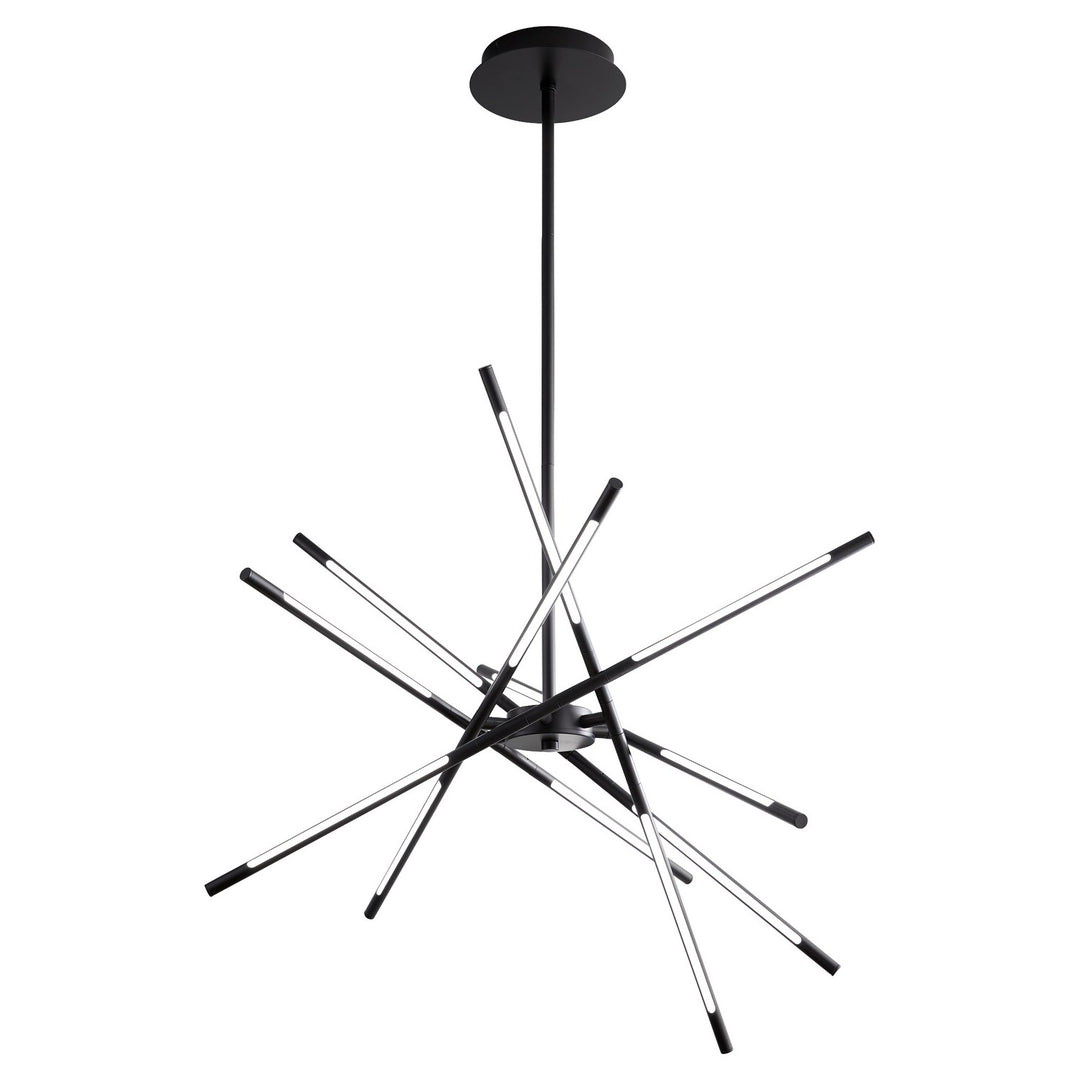 Oxygen Palillos 3-803-15 Chandelier Light - Black
