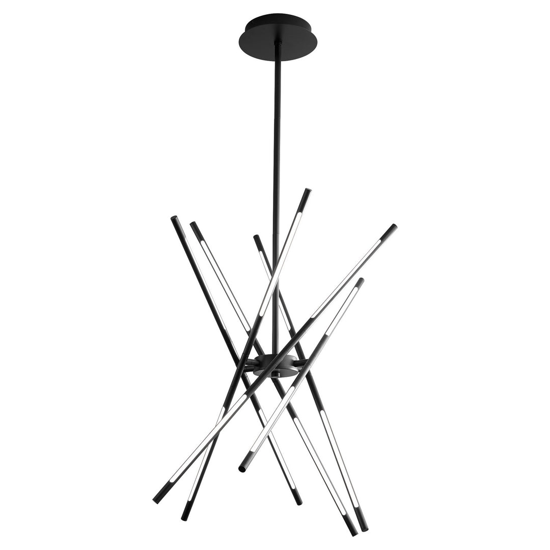 Oxygen Palillos 3-803-15 Chandelier Light - Black