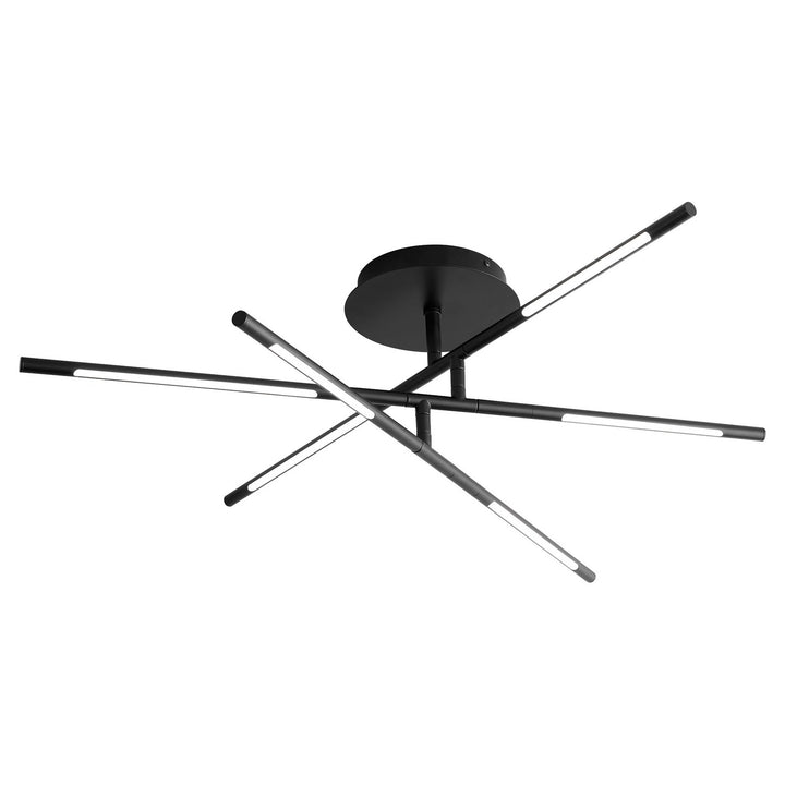 Oxygen Palillos 3-805-15 Ceiling Light - Black