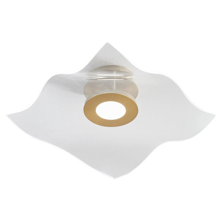 Oxygen Medusa 3-807-40 Ceiling Light - Aged Brass