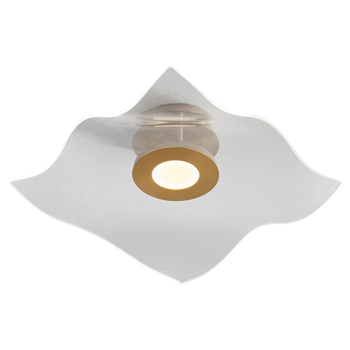 Oxygen Medusa 3-807-40 Ceiling Light - Aged Brass