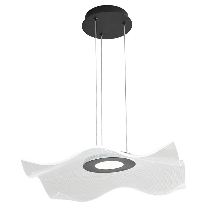 Oxygen Medusa 3-808-15 Pendant Light - Black