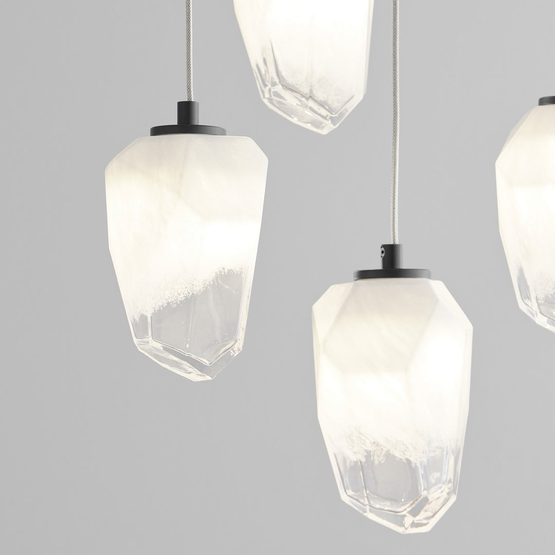 Oxygen Vivo 3-810-15 Chandelier Light - Black