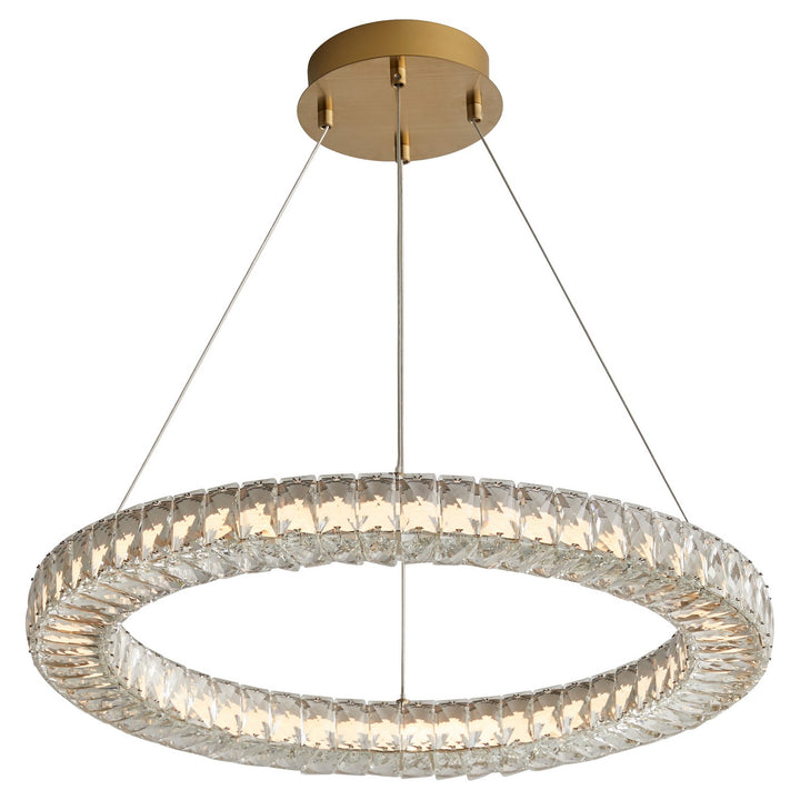 Oxygen Elan 3-874-40 Pendant Light - Aged Brass