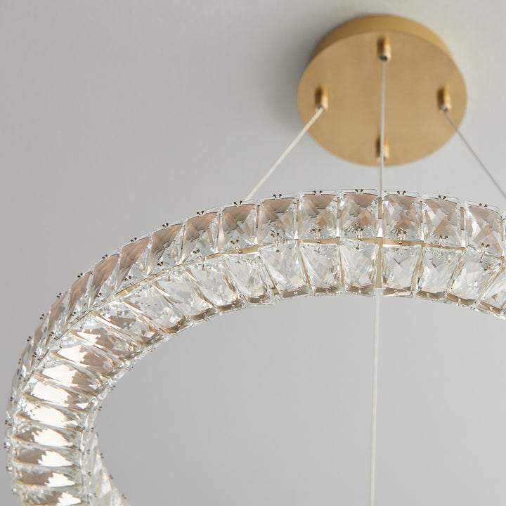 Oxygen Elan 3-874-40 Pendant Light - Aged Brass