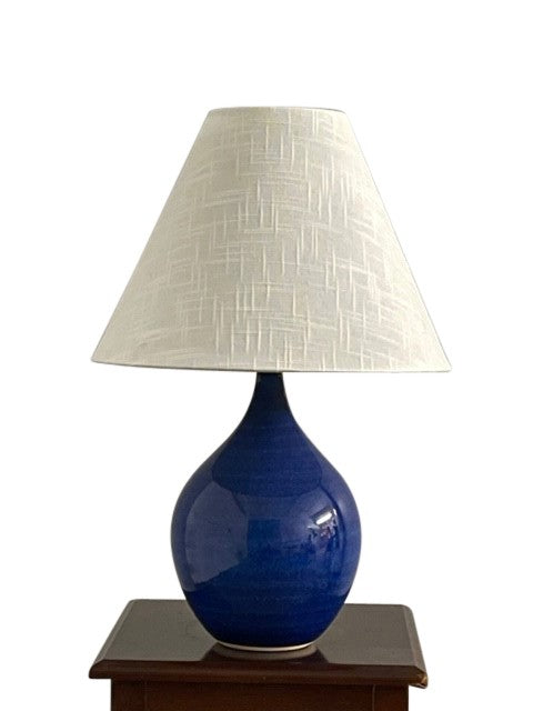 House Of Troy Lighting GS200-IMB  Scatchard Lamp Imperial Blue