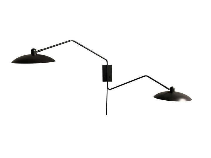 House Of Troy Lighting RL276-2-BLK  Ridgeline Lamp Black