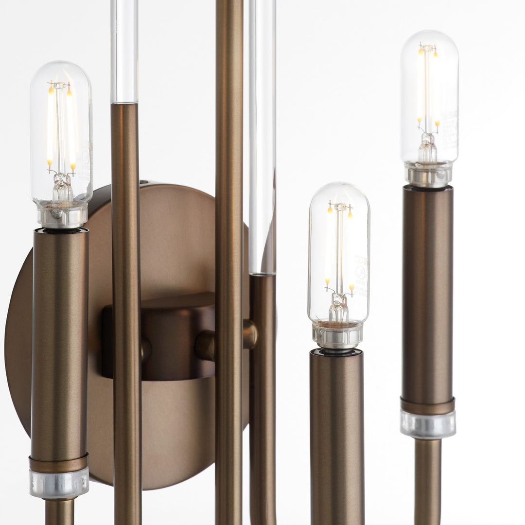 Quorum SUMMIT 5223-3-81 Wall Sconce Light - Dark Brass
