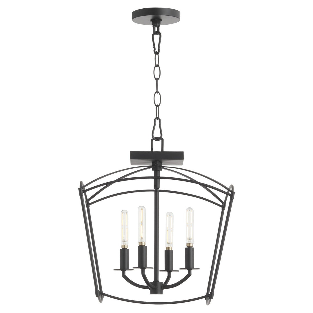 Quorum Mantle 2812-14-59 Pendant Light - Matte Black